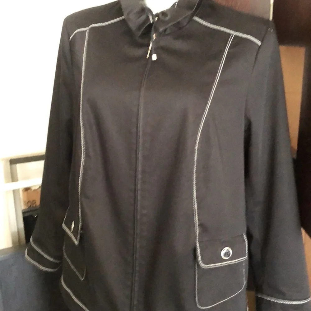 TANJAY JACKET Lightweight Black EUC sz 18W